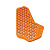 Scott Защитные вставки D3O Chest Protector CP1 Right ORANGE в Екатеринбурге