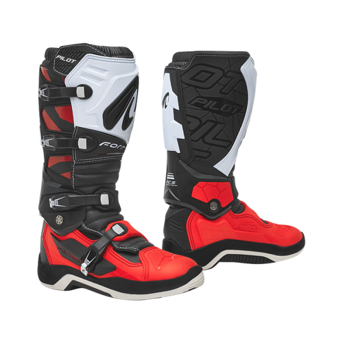 Forma Ботинки Pilot Black/Red/White в Екатеринбурге