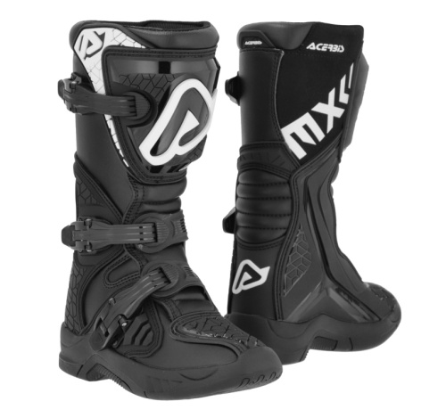 Acerbis Мотоботы детские X-Team JR Black в Екатеринбурге