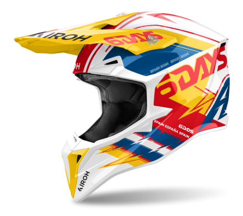 Airoh Мотошлем Wraaap Sixdays Spain 2024 Glossy в Екатеринбурге