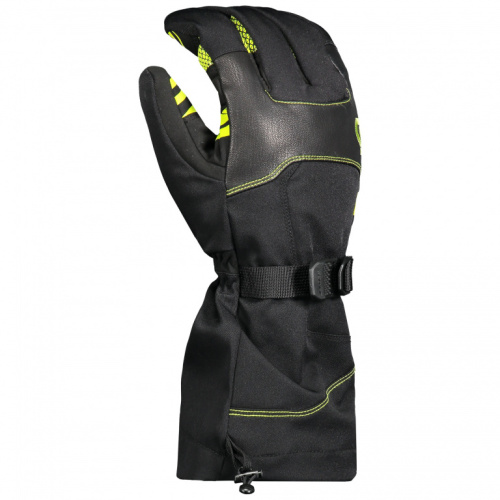 Scott Перчатки Cubrick Black/Lime-green в Екатеринбурге