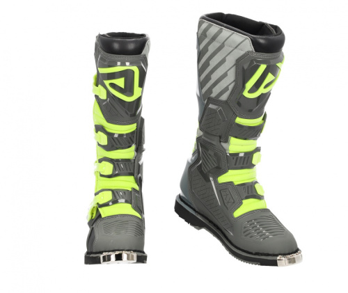 Acerbis Мотоботы кроссовые X-Race Grey/Yellow в Екатеринбурге