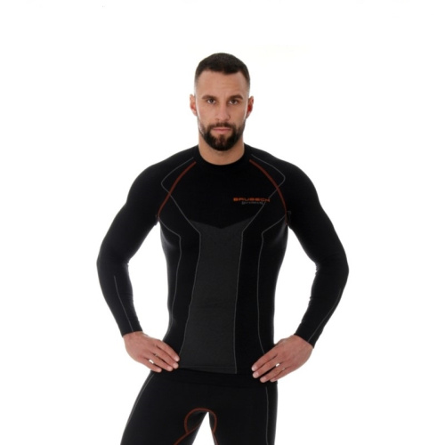 Brubeck Футболка мужская Thermo Protect черный в Екатеринбурге