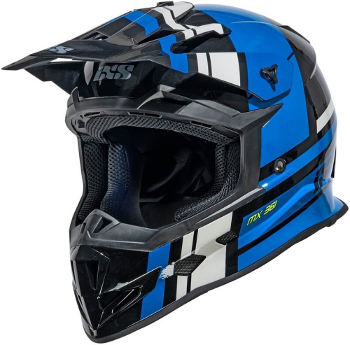 IXS Мотошлем iXS361 2.3 Черно-синий в Екатеринбурге