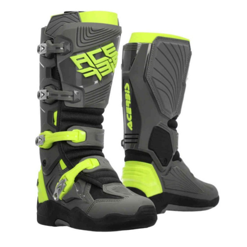 Acerbis Мотоботы кроссовые Whoops Grey/Yellow в Екатеринбурге
