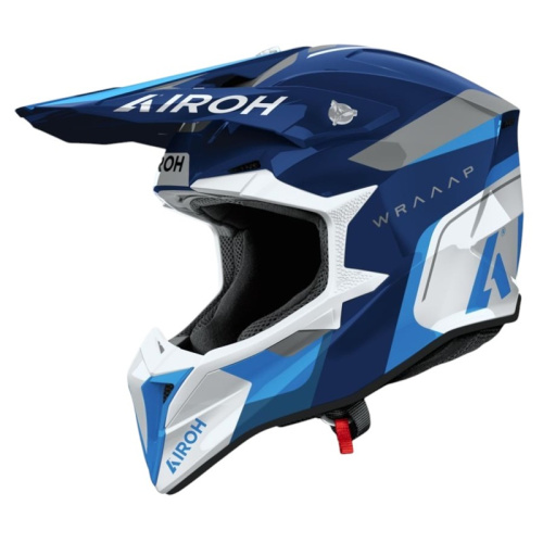 Airoh Шлем Wraaap Conquer Blue Gloss в Екатеринбурге