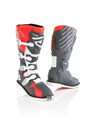 Acerbis Мотоботы кроссовые X-Race Red/Grey в Екатеринбурге