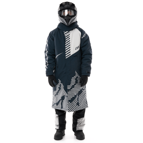 Dragonfly Плащ зимний Race Coat Man 2025 Black - White в Екатеринбурге
