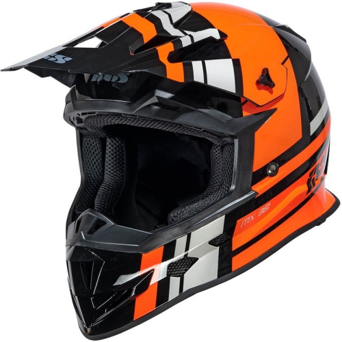 IXS Мотошлем iXS361 2.3 Черно-оранжевый в Екатеринбурге