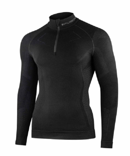 Brubeck Футболка мужская Extreme Merino Черный в Екатеринбурге
