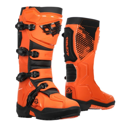 Acerbis Мотоботы кроссовые Artiglio Orange/Black в Екатеринбурге